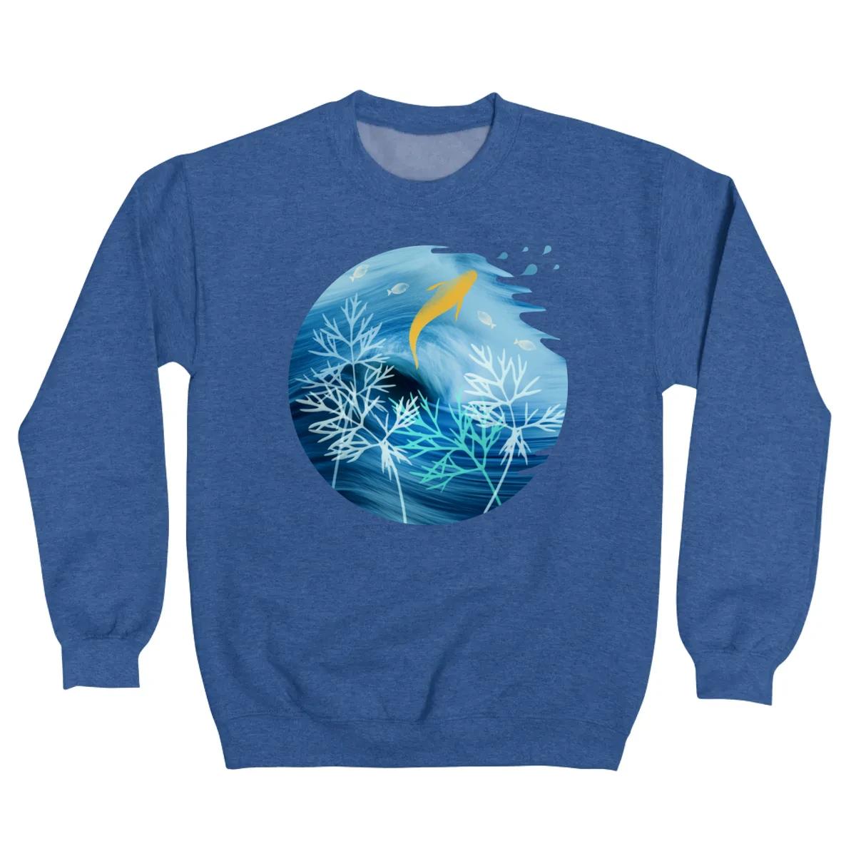 Sea Planet With Fish