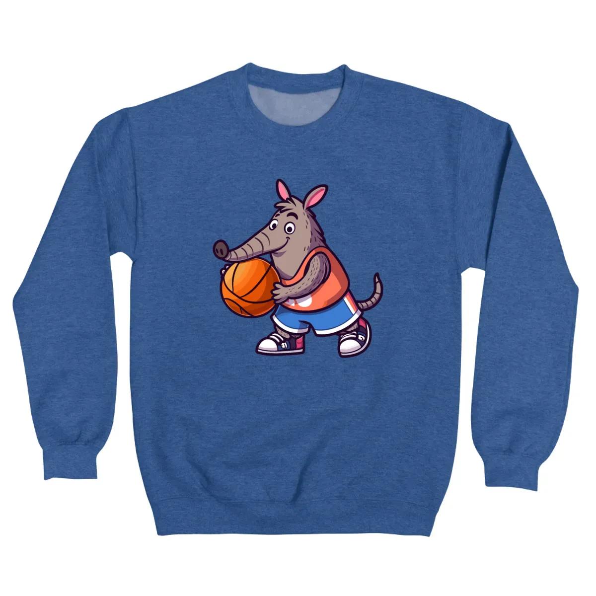 Aardvark Playing Basketball