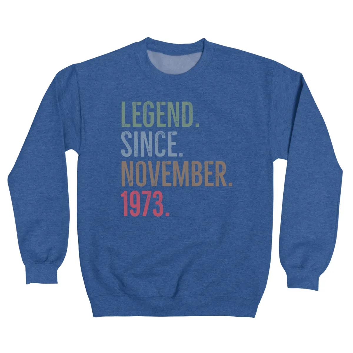 Legend Since November 1973