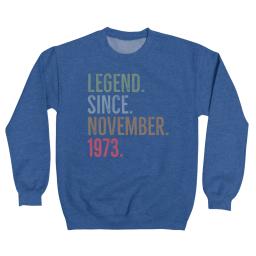 Legend Since November 1973