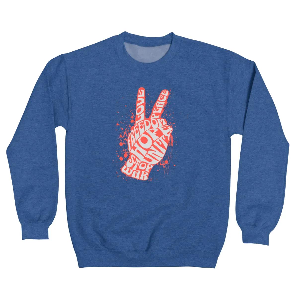 Freedom No War Peace Sign