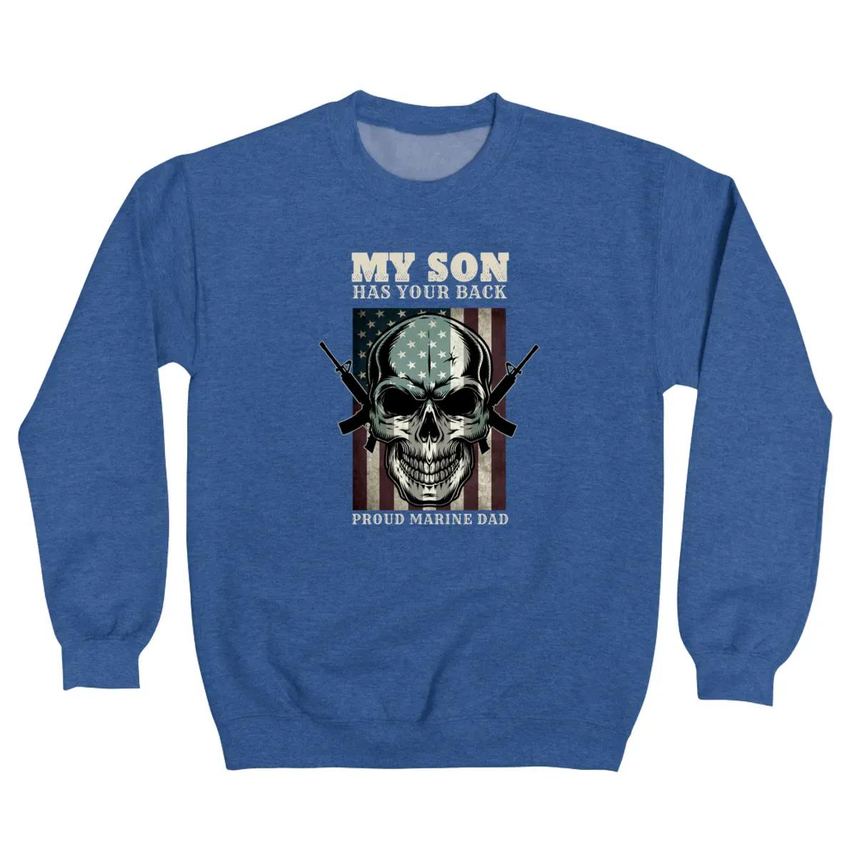 Proud Marine Dad Giftidea
