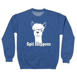 Spit Happens Cute Alpaca Face