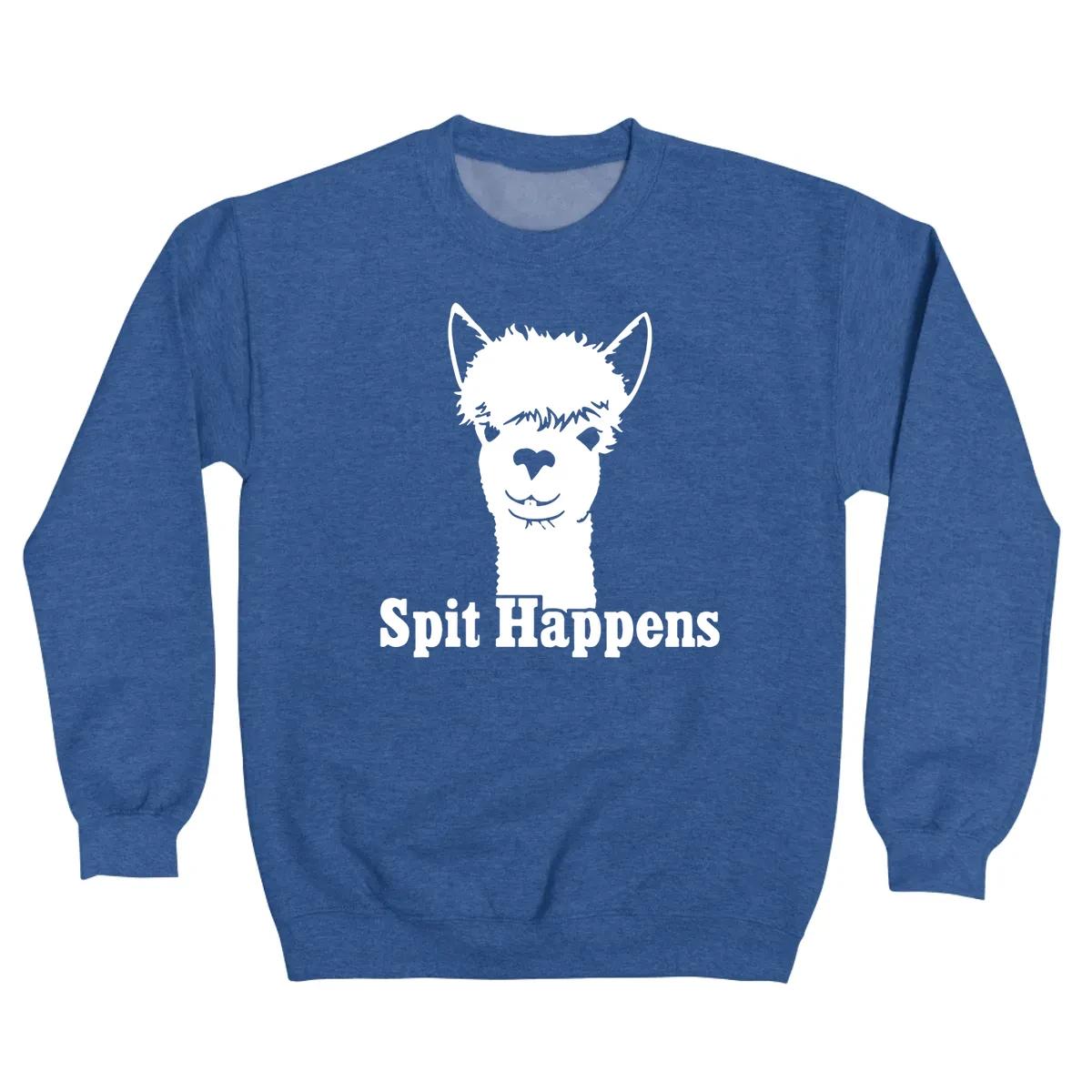 Spit Happens Cute Alpaca Face