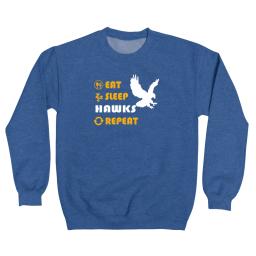 Eat Sleep Hawks Repeat