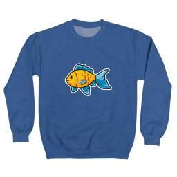 Cute Gold Fish Clipart