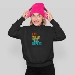 Retro Eat Sleep Yeet Repeat