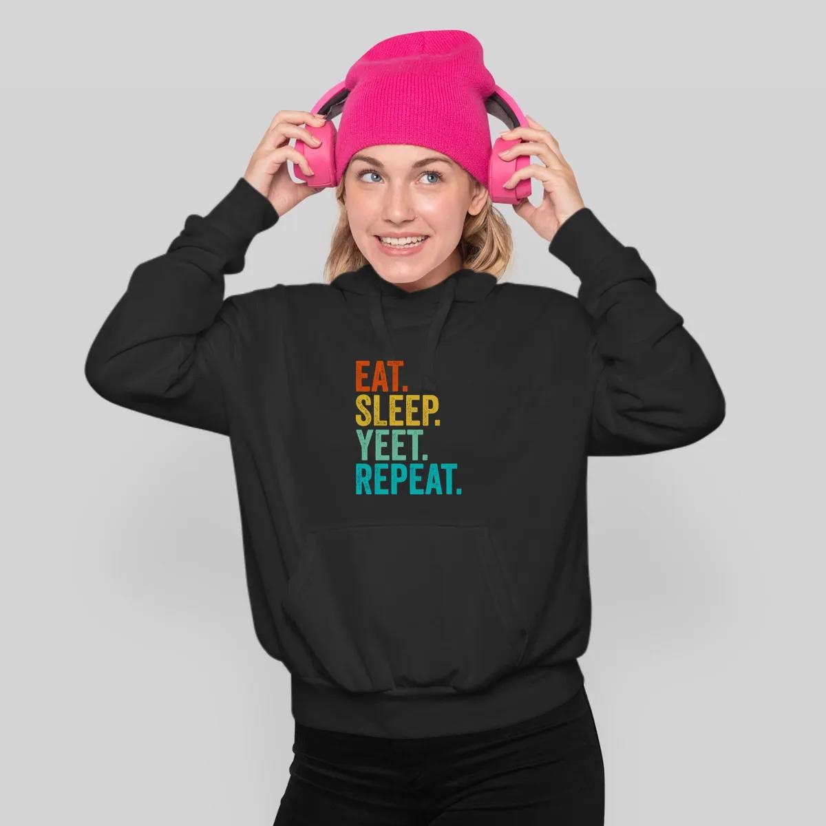 Retro Eat Sleep Yeet Repeat