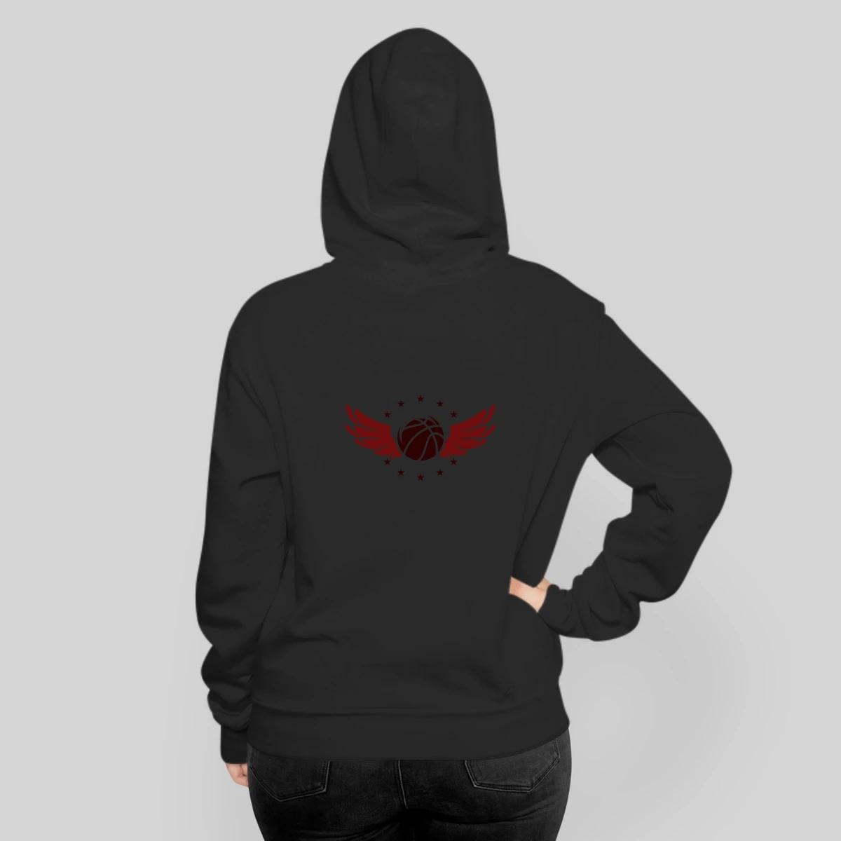 Basketball Logo With Wings
