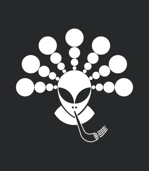 Pipe Smoking Alien Crop Circle