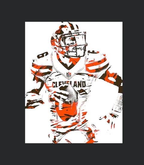 Baker Mayfield Watercolor