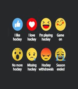 Hockey Emoji Funny