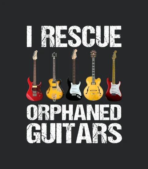 I Rescue Orphaned Guitars
