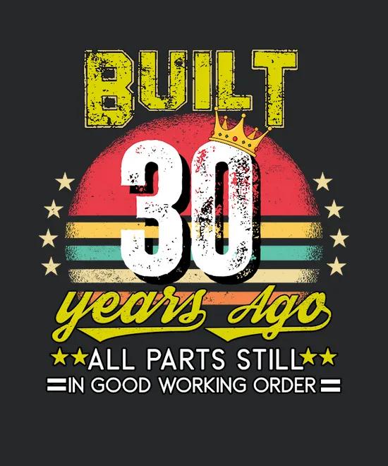Vintage Birthday 30