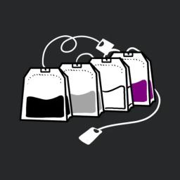 Asexual Tea Bag Ace Pride