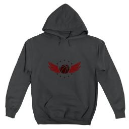 Basketball Logo With Wings