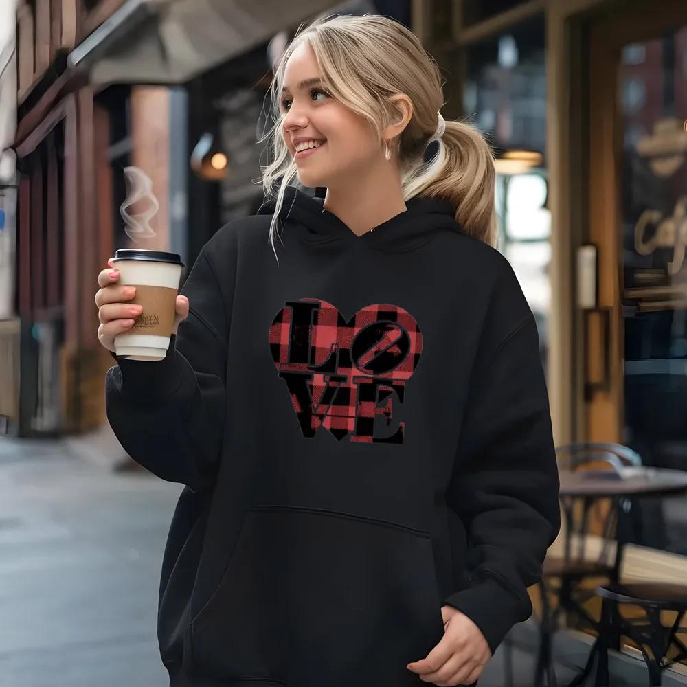Buffalo Plaid Love Heart