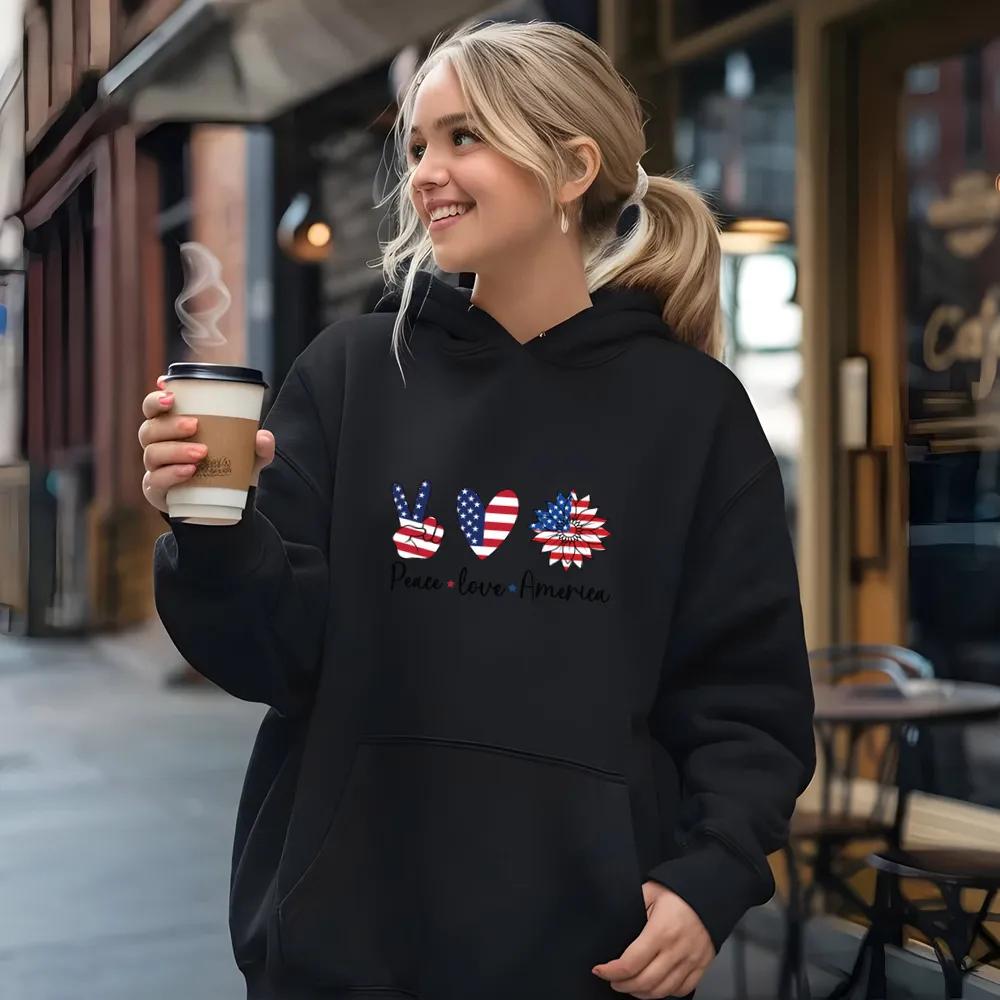 Peace Love America Design