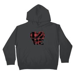 Buffalo Plaid Love Heart