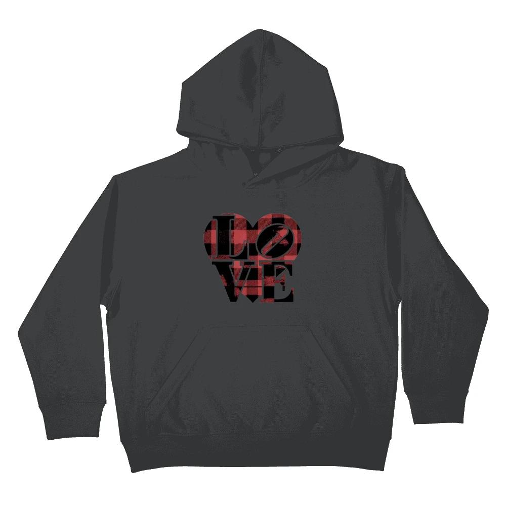 Buffalo Plaid Love Heart