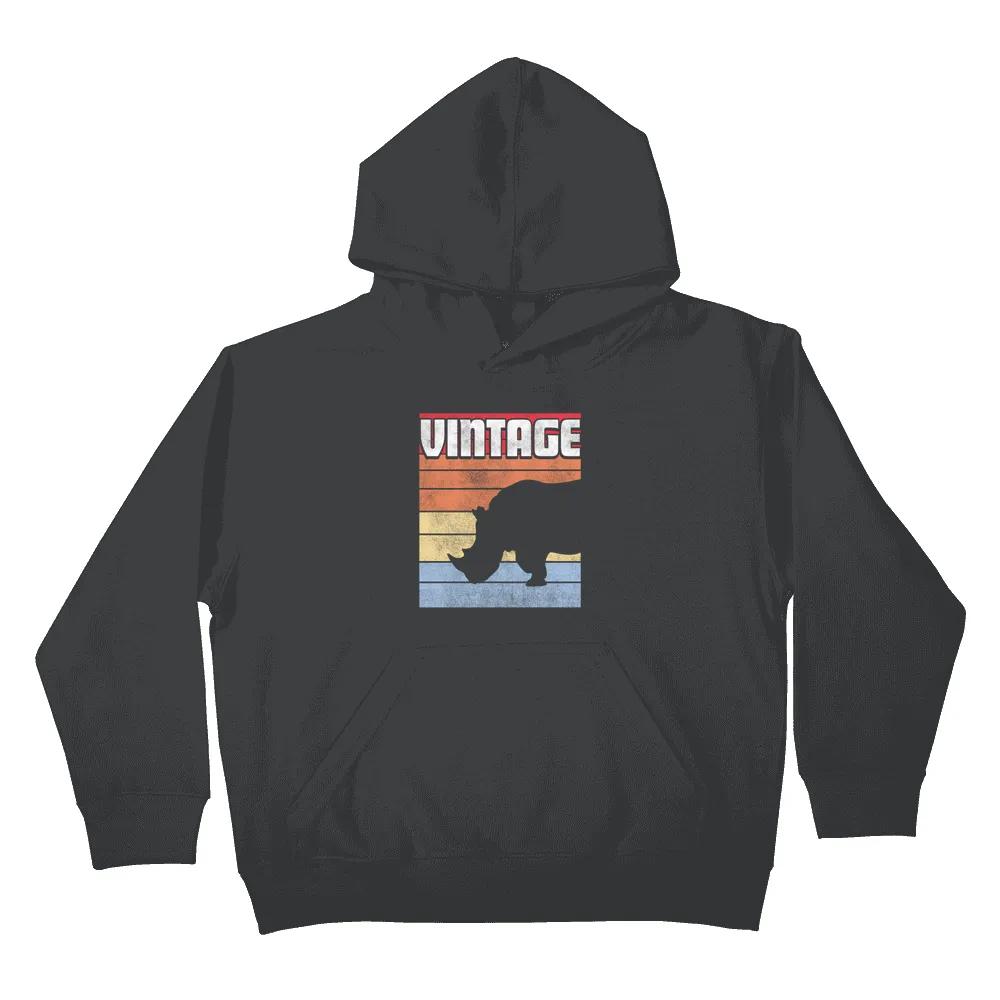 Rhino Rhinoceros Style 70s 80s 90s