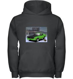 1970 74 Duster Poster Green