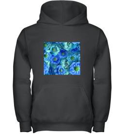 3d Blue Delphinium Tumbler Wrap