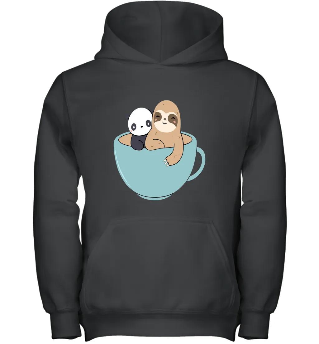 Kawaii Cute Panda And Sloth