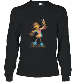 Hippie Scarecrow Peace Sign Hand