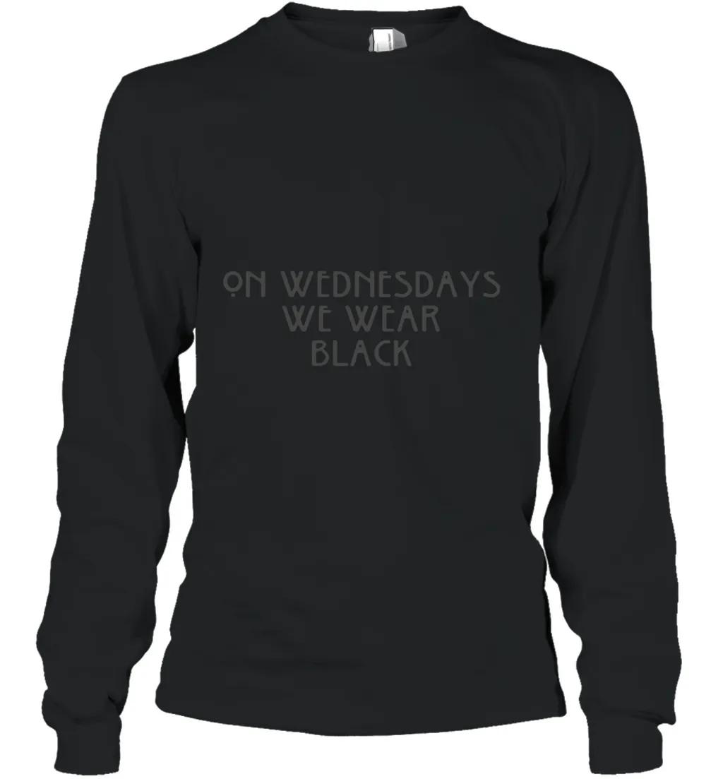 On Wednesday Logo Funny