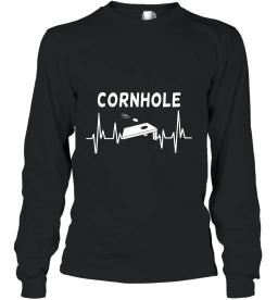 Heartbeat Tees Funny Cornhole