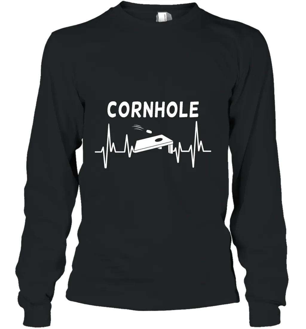 Heartbeat Tees Funny Cornhole
