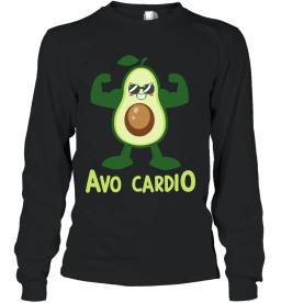 Avocado Gym Avocardio Funny Running