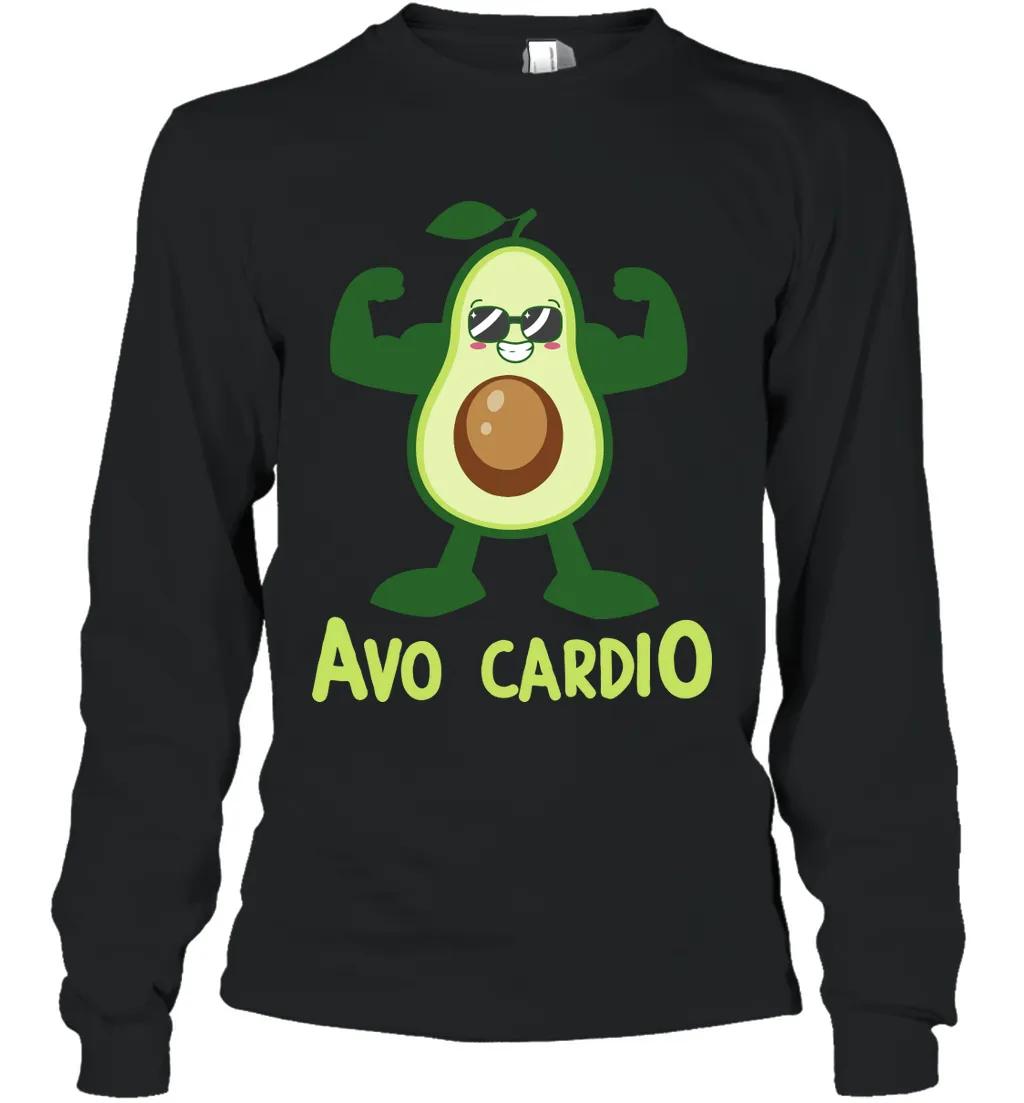 Avocado Gym Avocardio Funny Running