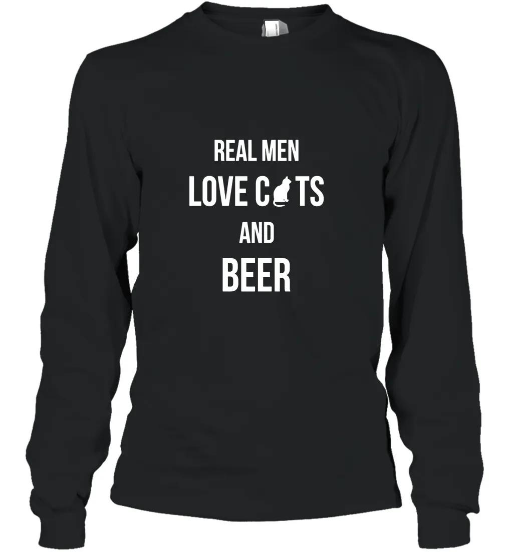 Real Men Love Cats And Beer