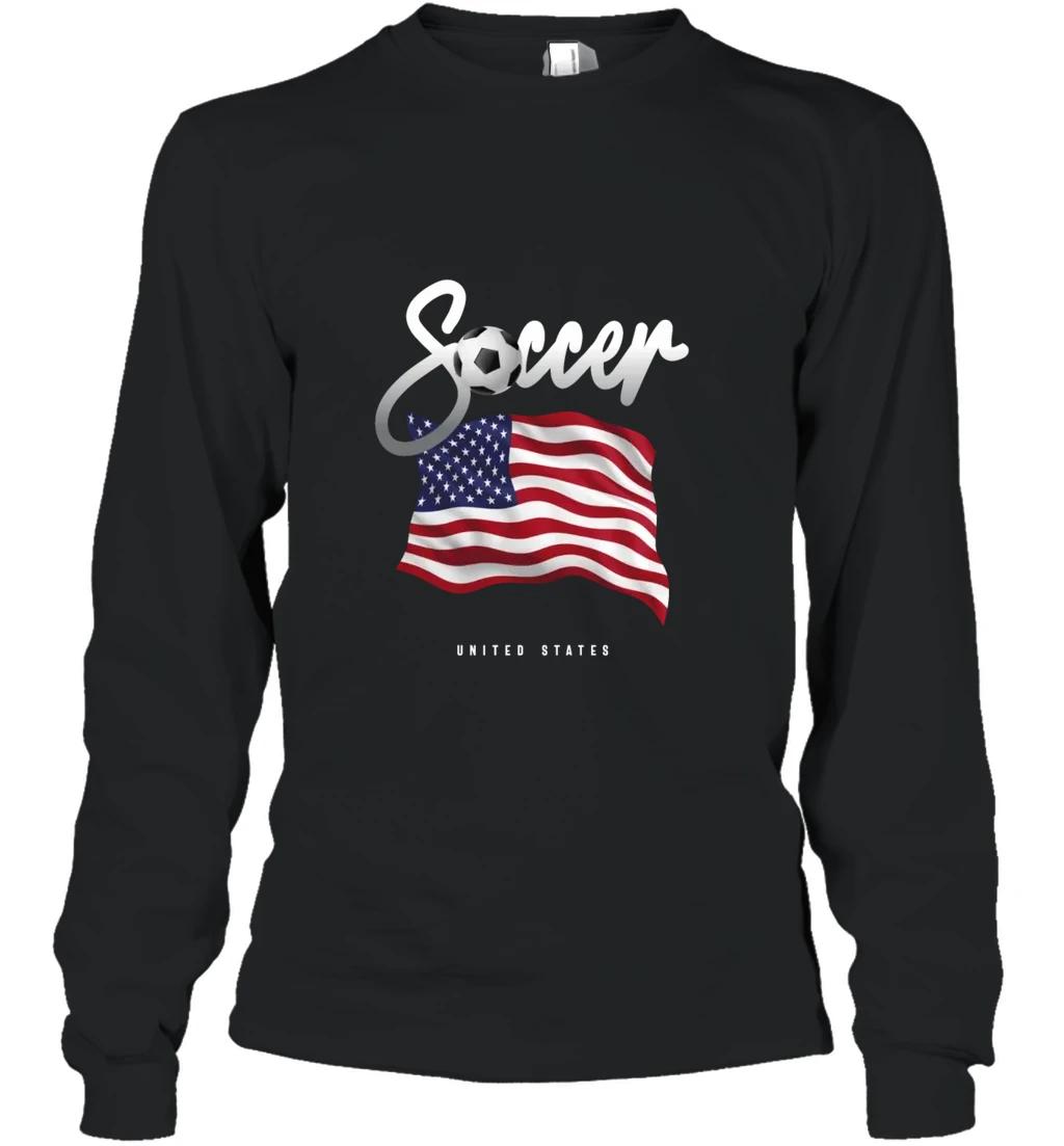 Usa Soccer American Flag