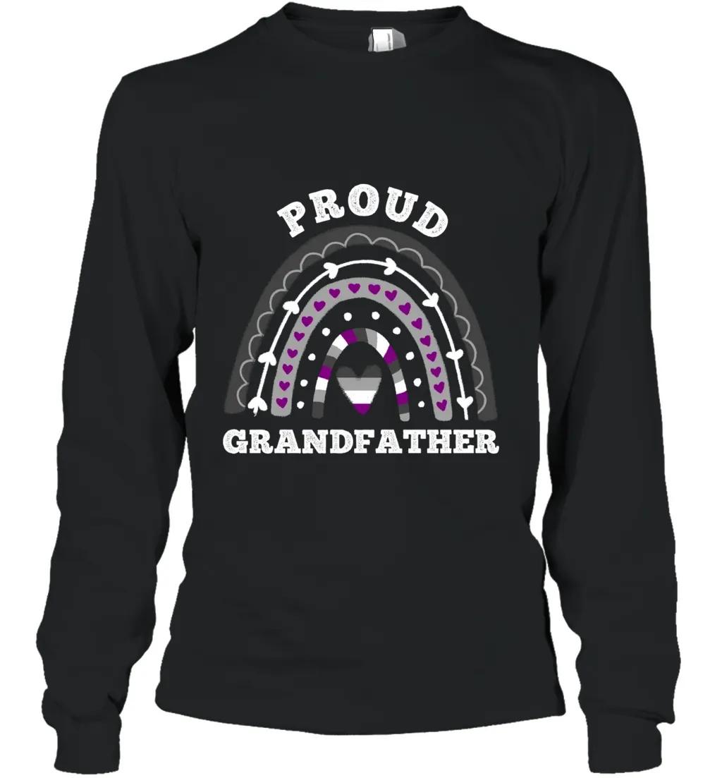 Proud Grandfather Ace Pride Rainbow
