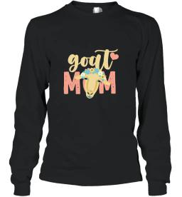 Goat Mom Goat Face Floral