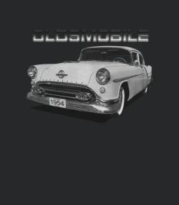 1954 Oldsmobile Front White
