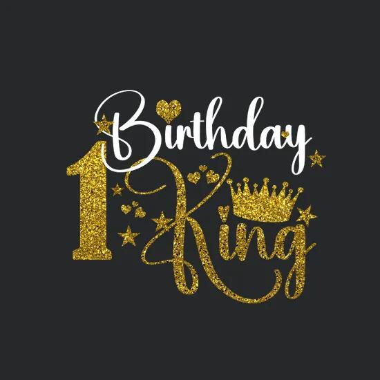 My 1st Birthday King