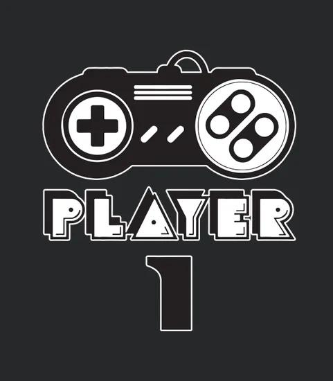 Video Game Player 1 Gamer