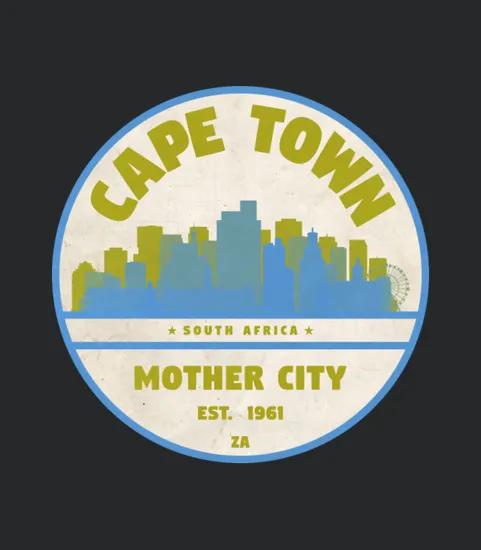 Cape Town Skyline Badge