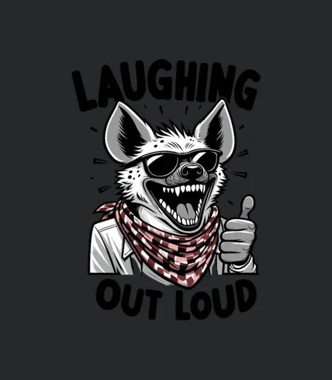 Hyena Laughing Out Loud