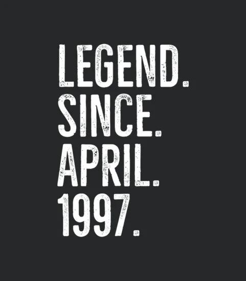 Legend Since April 1997