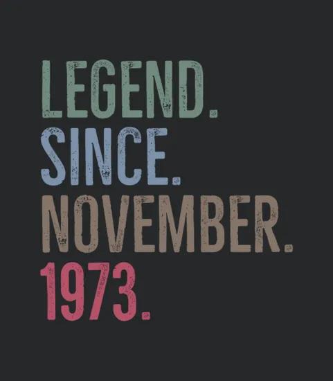 Legend Since November 1973