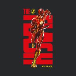 The Flash Running Red Logo