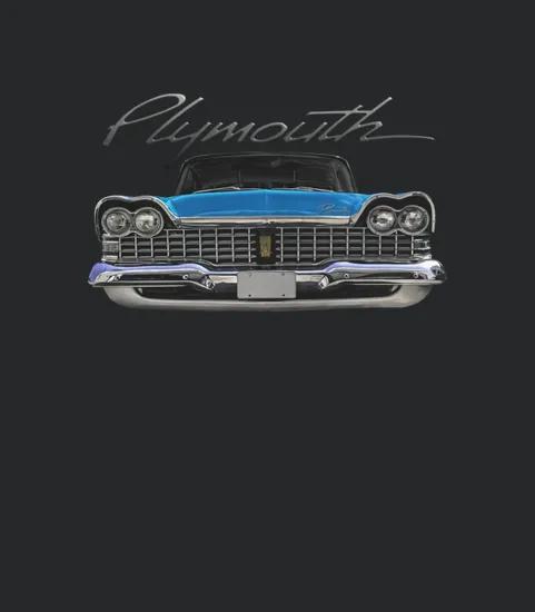 1959 Plymouth Front Blue