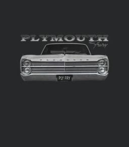 1967 Plymouth Fury Front White