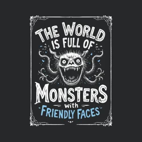 Monster With Friendly Faces