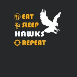 Eat Sleep Hawks Repeat